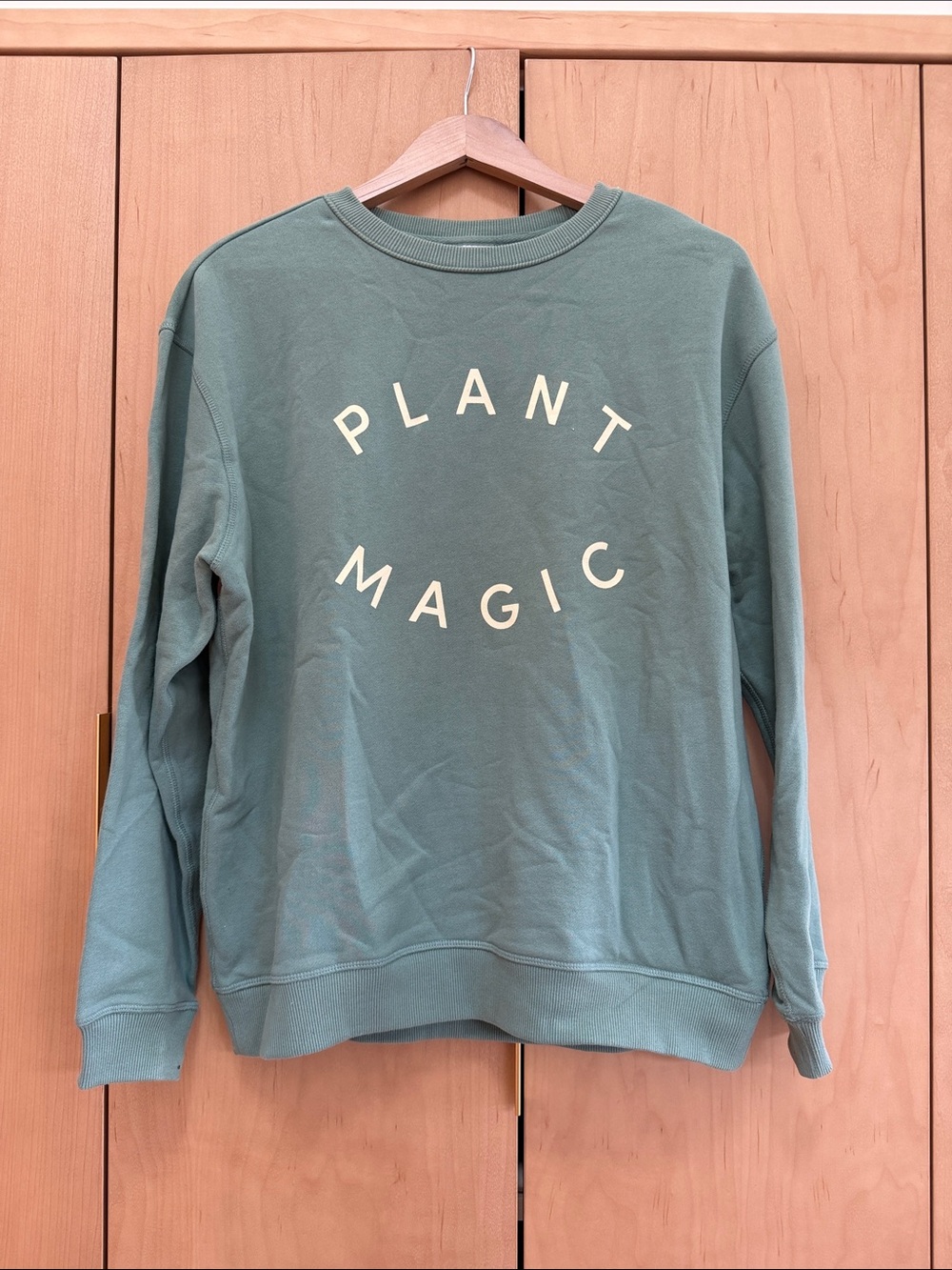 Plant Magic Green Graphic Sweatshirt